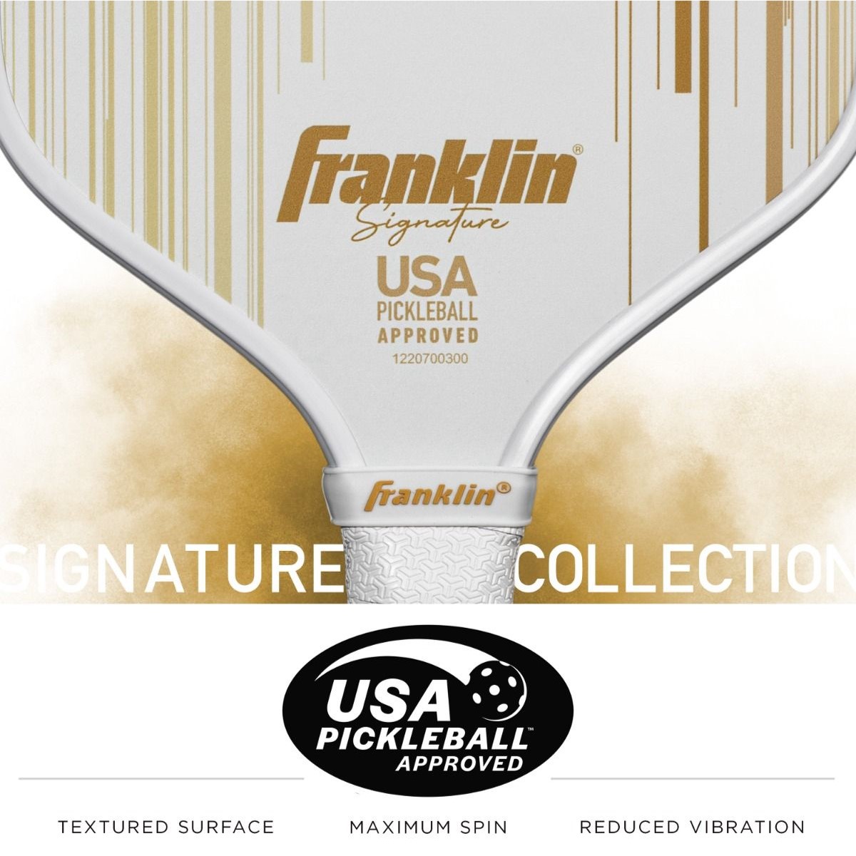 프랭클린 시그니처 맥스그릿 16mm 피클볼 패들(Franklin Signature MAXGRIT Pickleball Paddle)