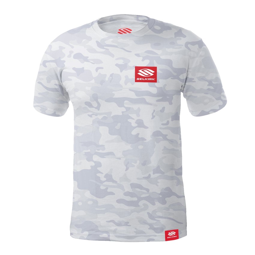 셀커크 레드라벨 카모 남자용 반소매 크루 스트레치윅 테크놀로지 (SELKIRK RED LABEL CAMO MEN'S SHORT SLEEVE CREW STRETCH-WIK)