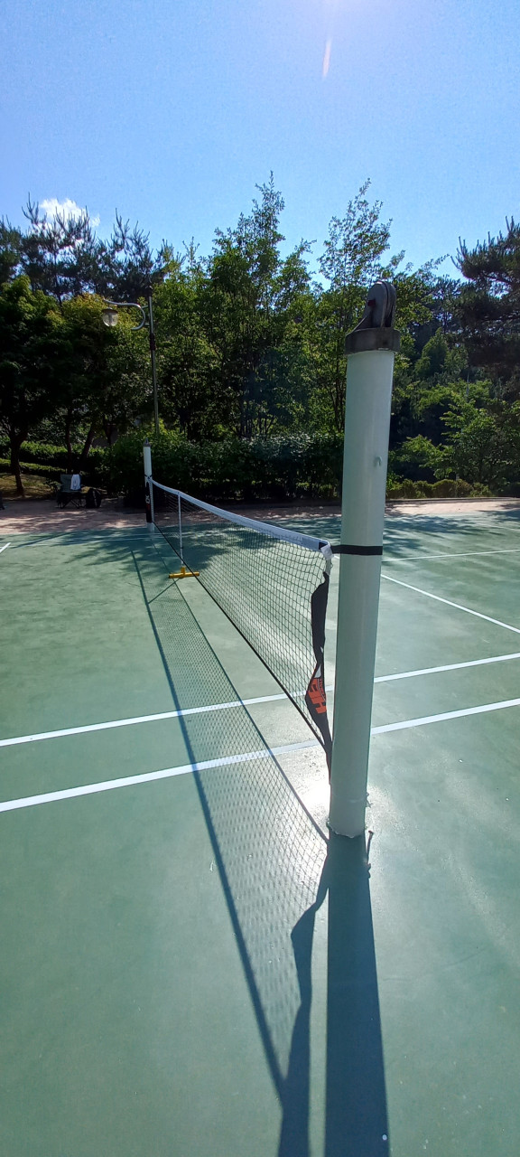 힉크 교체용 피클볼 네트, 지주있는 곳에 설치가 가능한 간편 피클볼네트 (Heick Replacement Pickleball Net)