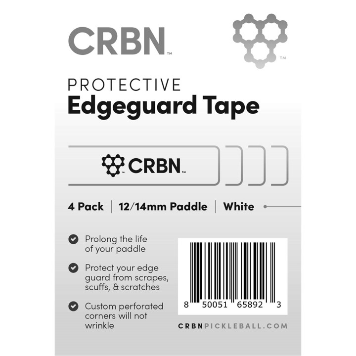 CRBN 프로택티브 엣지 가드 테이프 - 4팩 패들테두리 보호테이프(CRBN Protective Edge Guard Tape - 4 Pack)