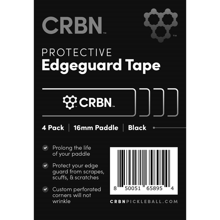 CRBN 프로택티브 엣지 가드 테이프 - 4팩 패들테두리 보호테이프(CRBN Protective Edge Guard Tape - 4 Pack)