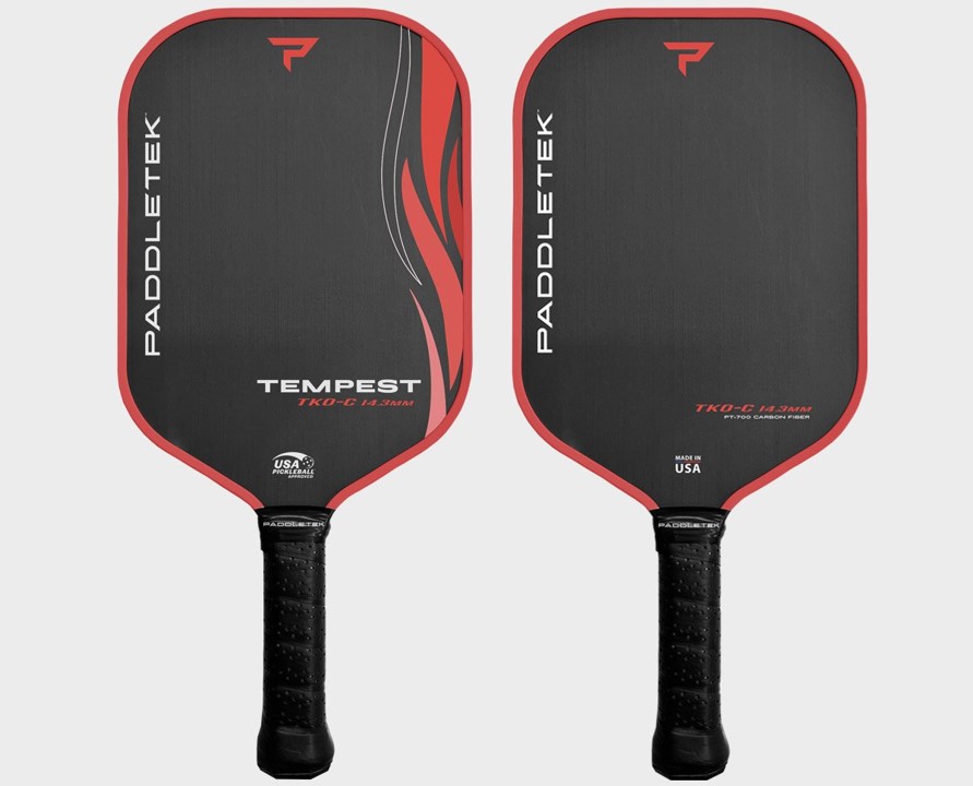 패들택 탬패스트 TKO-C 14.3mm 피클볼 패들 (Paddletek Tempest TKO-C 14.3 PICKLEBALL PADDLE)