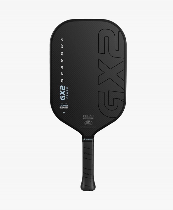 [런칭할인가] 기어박스 GX2 파워 일롱게이티드  16mm 8.0온스 피클볼 패들 (GearBox GX2 Power Elongated Pickleball Paddle)